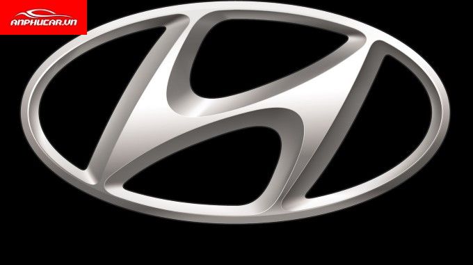 Logo Hyundai Mau Den