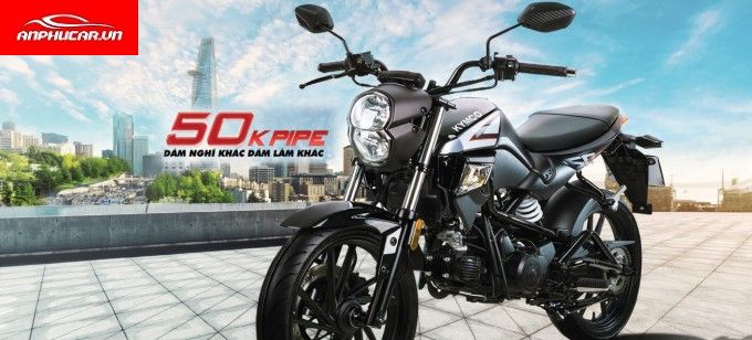 Kymco K-Pipe 50 xe thể thao dành riêng cho học sinh giá rẻ
